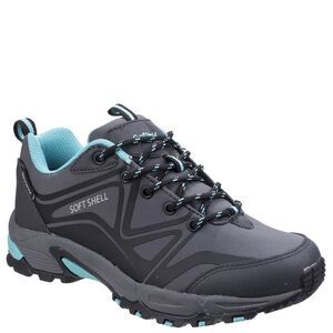 Cotswold Mens Abbeydale Low Hiking Boots / Gray/Black/Aqua
